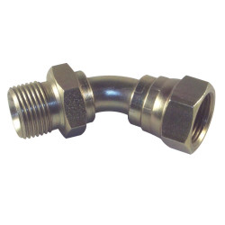 1/4 x 1/4 BSP M/F 45 SWEPT ELB